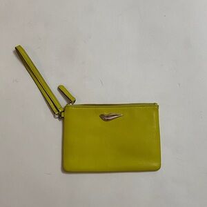 DVF “Lips” small wristlet